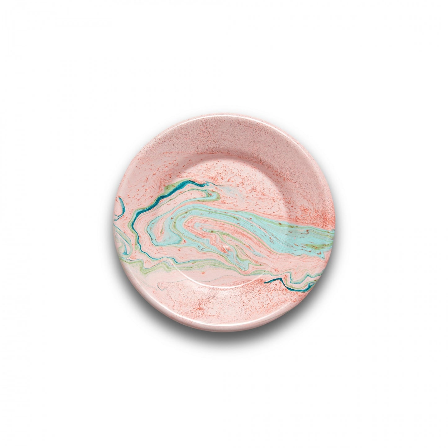 BORNN Multi Swirl Salad Plate - Blush