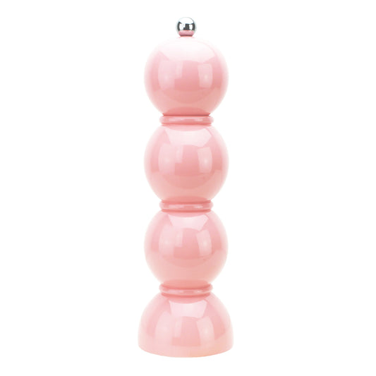 Pink Lacquer Bobbin Salt or Pepper Mill