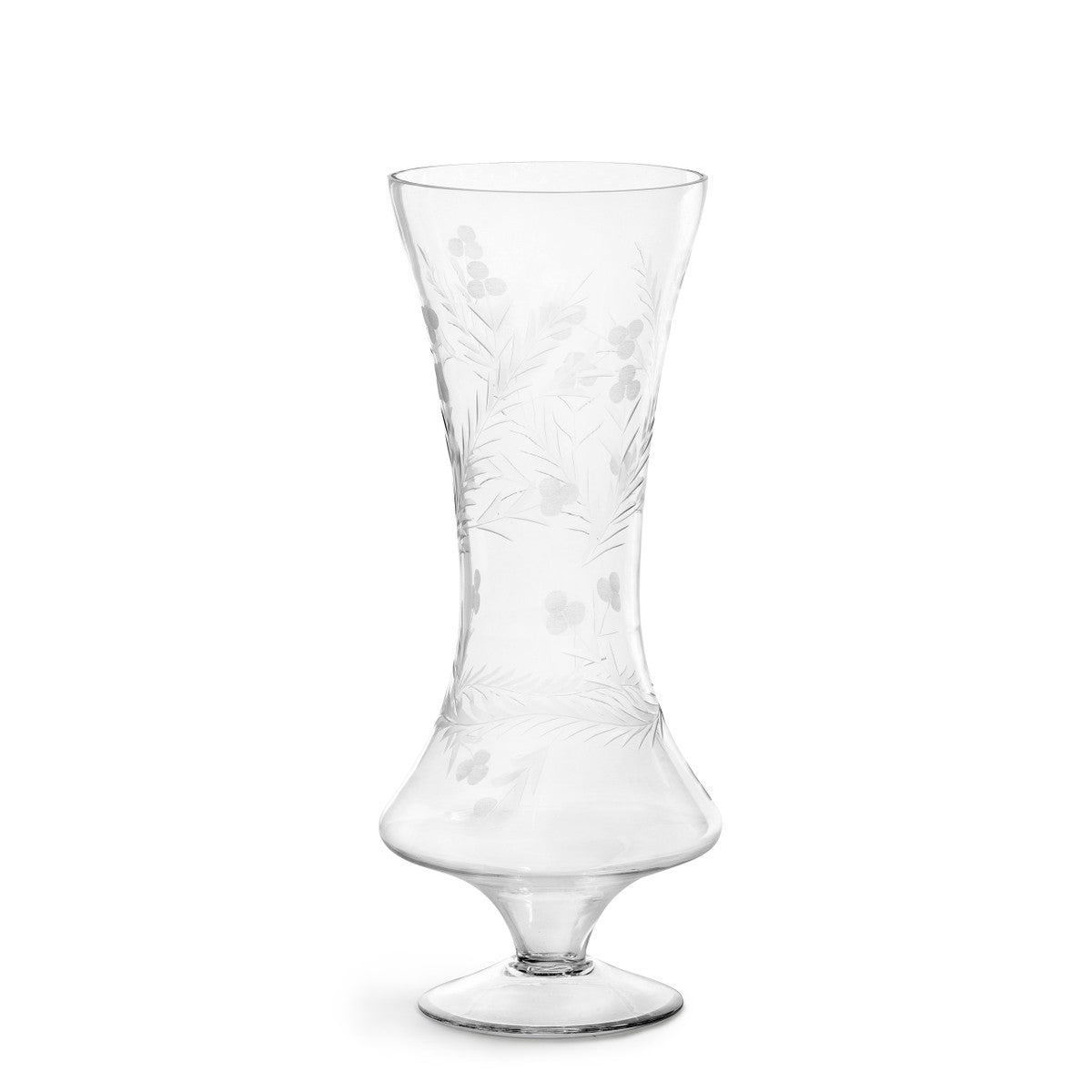 Park Hill Collection Zelda Etched Glass Vase - Medium